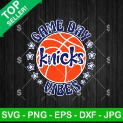 Game Day Knicks Vibes SVG