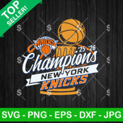 New York Knicks Champions 2026 SVG