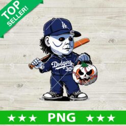 Michael Myers LA Dodgers Baseball PNG