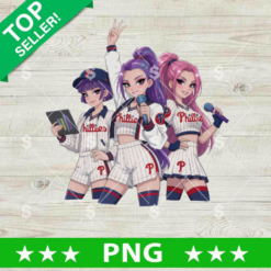 Kpop Demon Hunters Philadelphia Phillies PNG