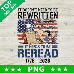 Rewritten Snoopy America Independence Day PNG