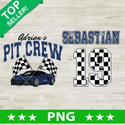 Pit Crew Checkered PNG