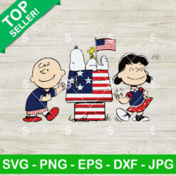 Peanuts Snoopy 4th Of July SVG
