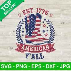 EST 1776 American Y'all SVG