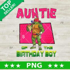 Ninja Turtles Raphael Auntie of the Birthday Boy PNG