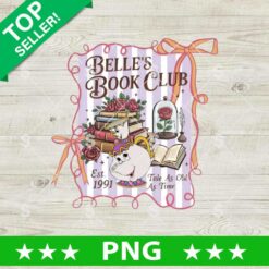 Belle's Book Club PNG