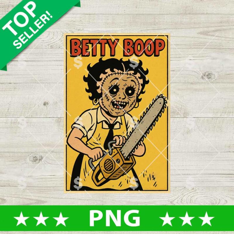 Betty Boop Texas Chain Saw Massacre PNG