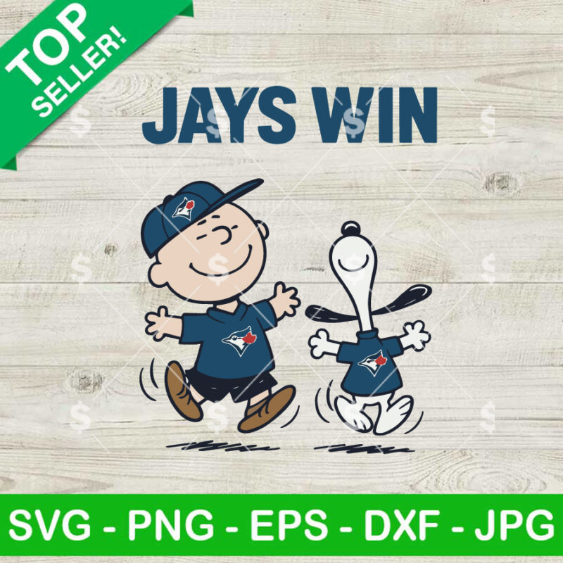 Toronto Blue Jays Snoopy SVG