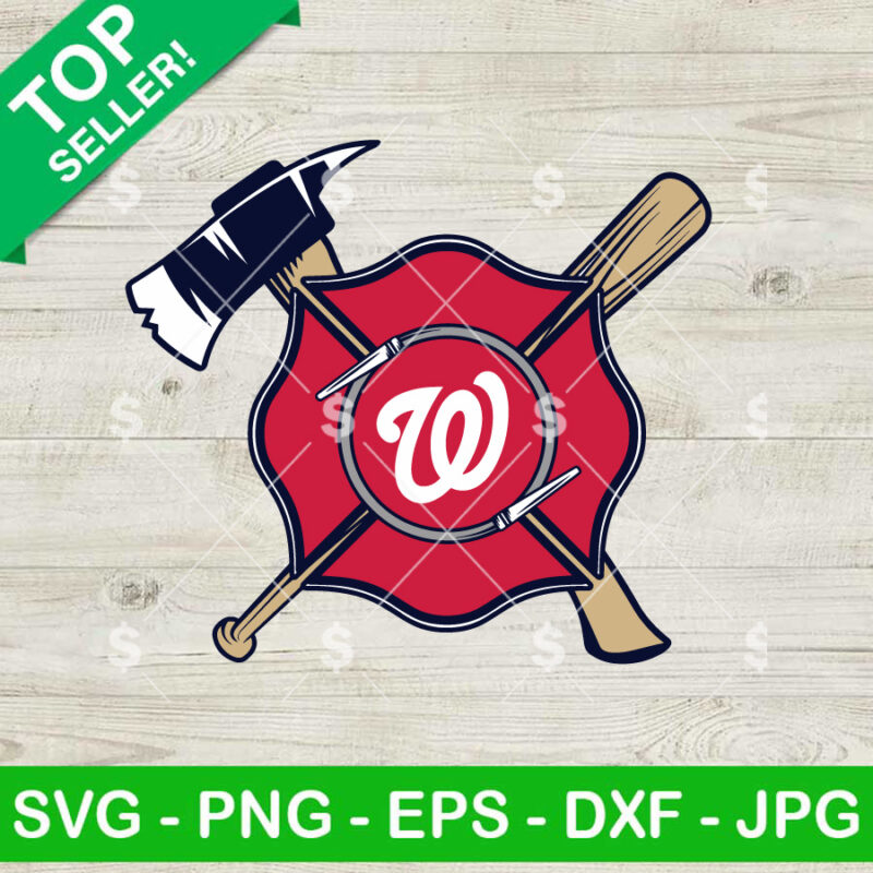Washington Nationals Fire Dept SVG
