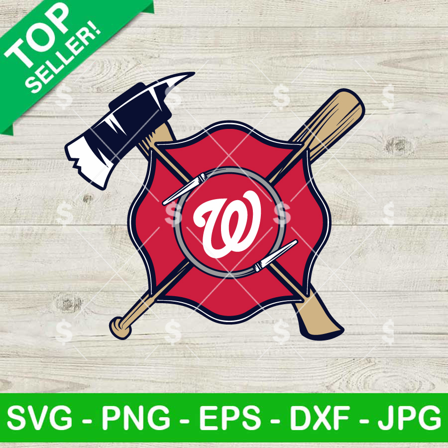 Washington Nationals Fire Dept SVG