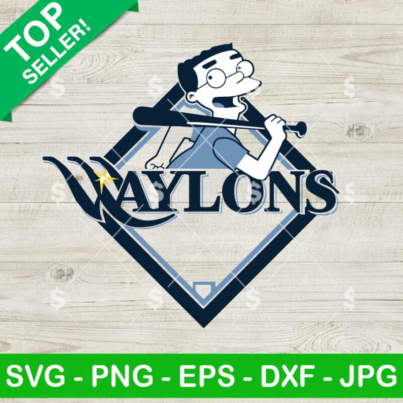 Tampa Bay Rays Waylons SVG
