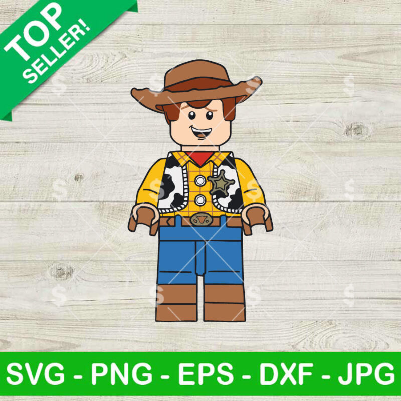 Lego Woody Toy STory SVG