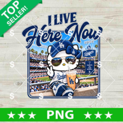 Hello Kitty LA Dodgers PNG
