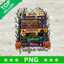 Spooky Season Vintage VHS Tapes PNG, Retro Horror Movie Night Design, Halloween Movie Lover Shirt, Nostalgic VHS Christmas Movies Digital Download