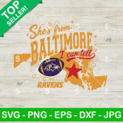 She's From Baltimore I Can Tell SVG