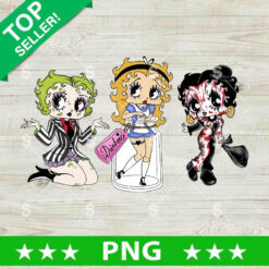 Betty Boop Beetlejuice PNG characters