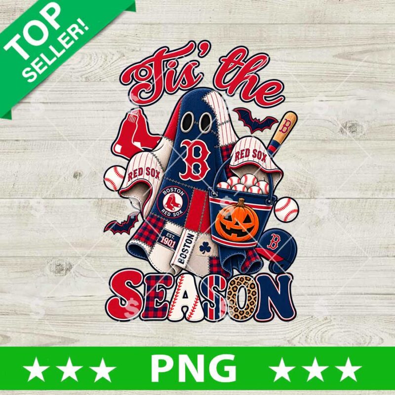 Tis The Season Ghost Boston Redsox PNG