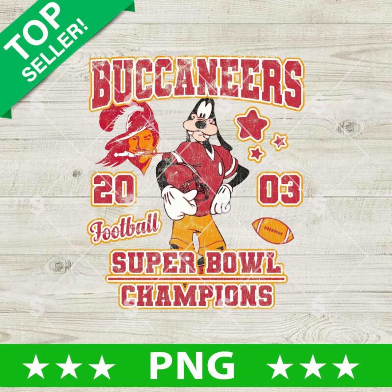 Buccaneers Football Super Bowl Champions PNG