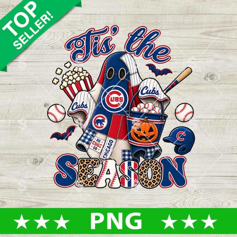 Tis The Season Ghost Chicago Cubs PNG