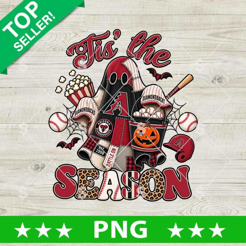 Tis The Season Ghost Arizona Diamondbacks PNG