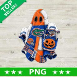 Cute Ghost Florida Gators Football PNG