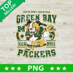 Grenbay Packers Super Bowl Champions PNG