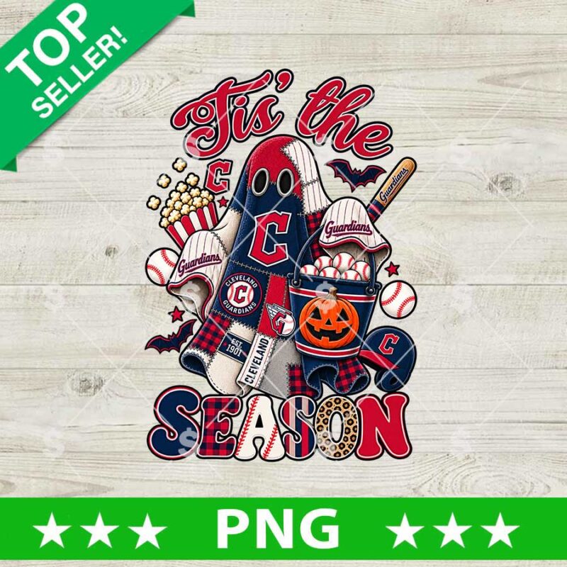Tis The Season Ghost Cleveland Guardians PNG