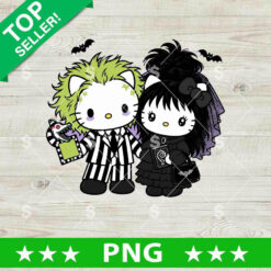 Hello Kitty Beetlejuice PNG characters
