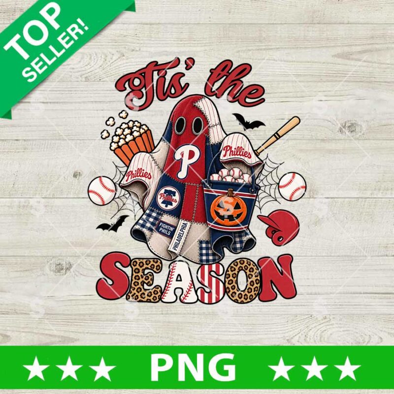 Tis The Season Ghost Philadelphia Phillies PNG
