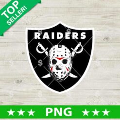 Raiders Jason Voorhees PNG hockey mask skull