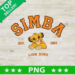 Simba Lion King EST 1994 PNG