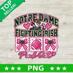 Notre Dame Breast Cancer Awareness PNG