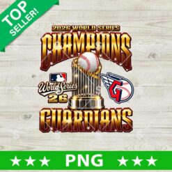 Cleveland Guardians World Series Champions 2026 PNG trophy baseball digital cut file design