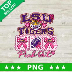 LSU Breast Cancer Awareness PNG