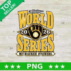 Milwaukee Brewers World Series 2026 PNG baseball glove logo digital cut file design