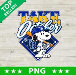 Tampa Bay Rays Snoopy Take October PNG baseball