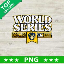 Milwaukee Brewers World Series 2026 PNG Baseball Sublimation Design